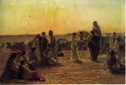Arab or Arabic people and life. Orientalism oil paintings 562 unknow artist